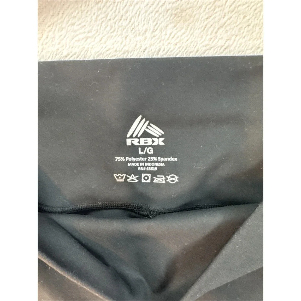 Gym‎ Bike Yoga Set Shorts +Cross Sport Bra Tracksuit Athletic Black Large